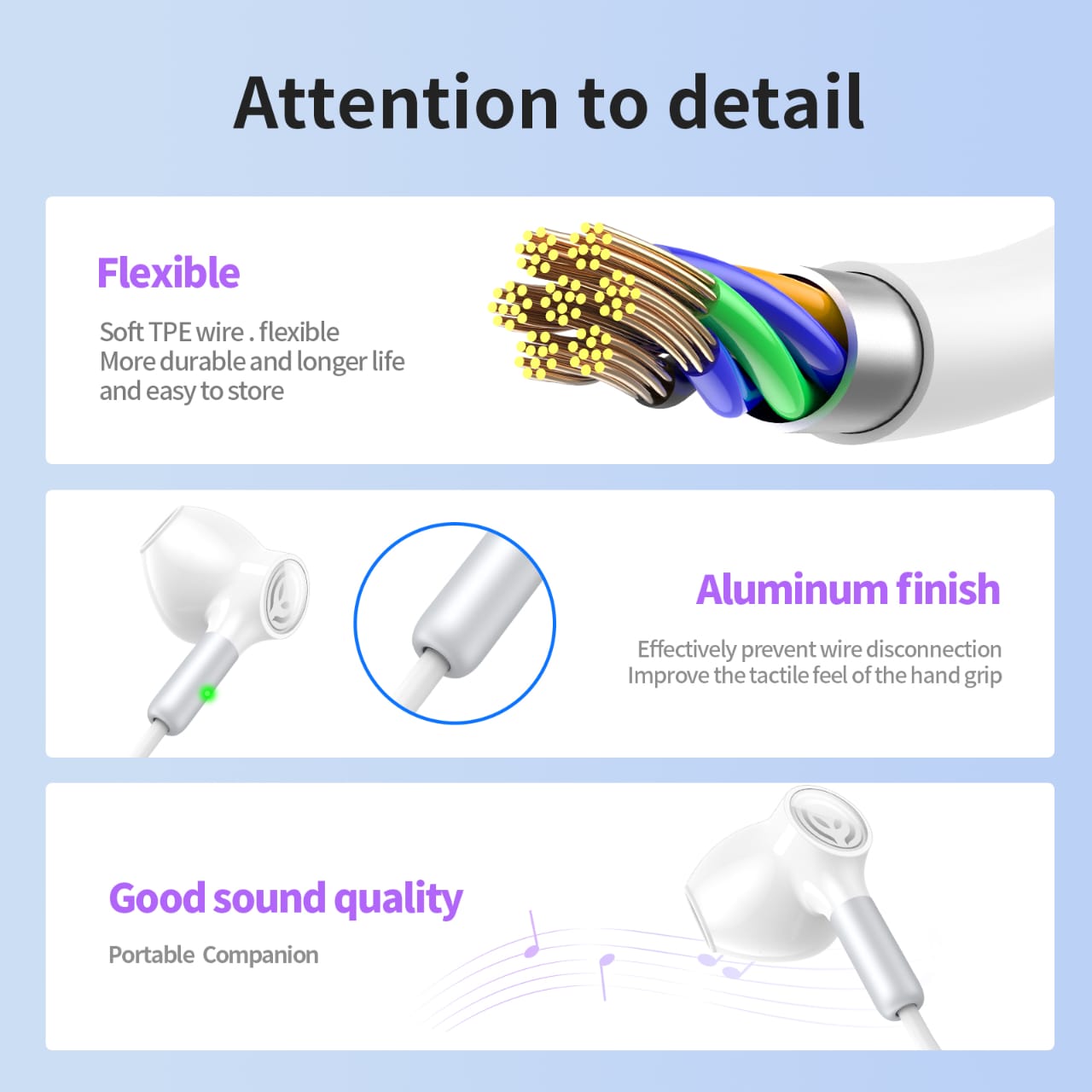 Dawlink Wired Earphones β Stereo Sound + Mic