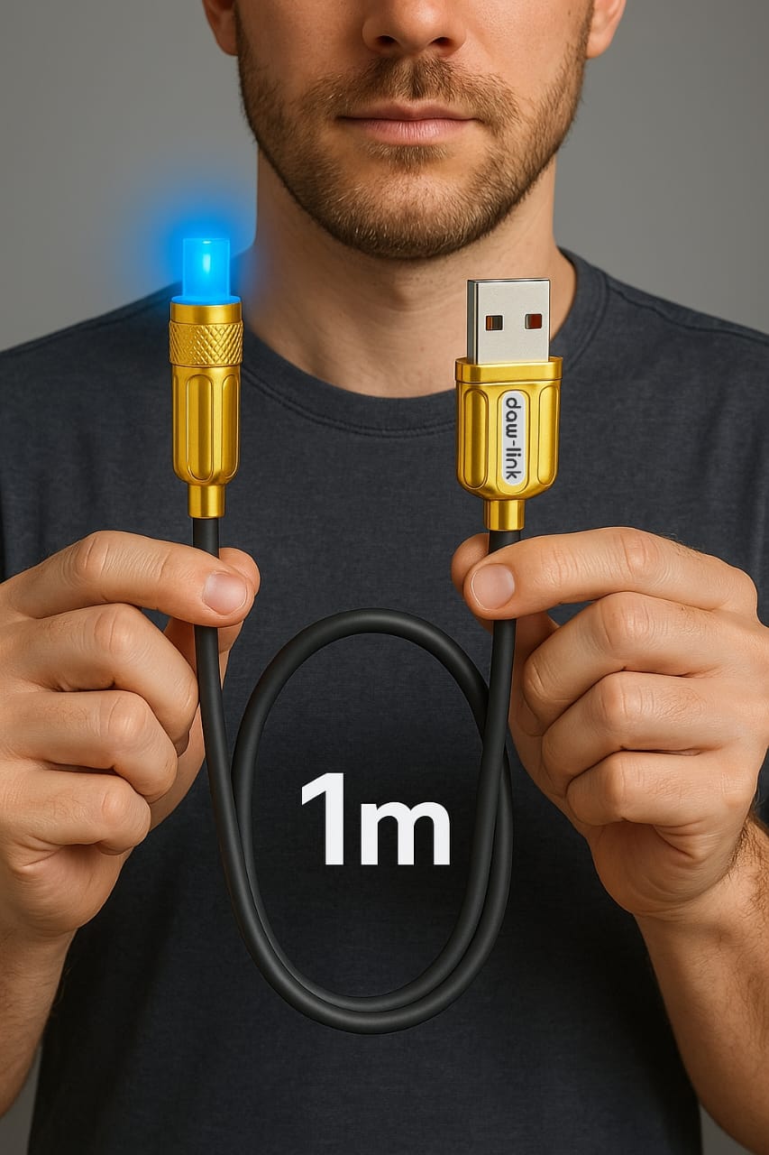 Daw-Link Fast Charging Micro USB Cable – 6A, Durable Design