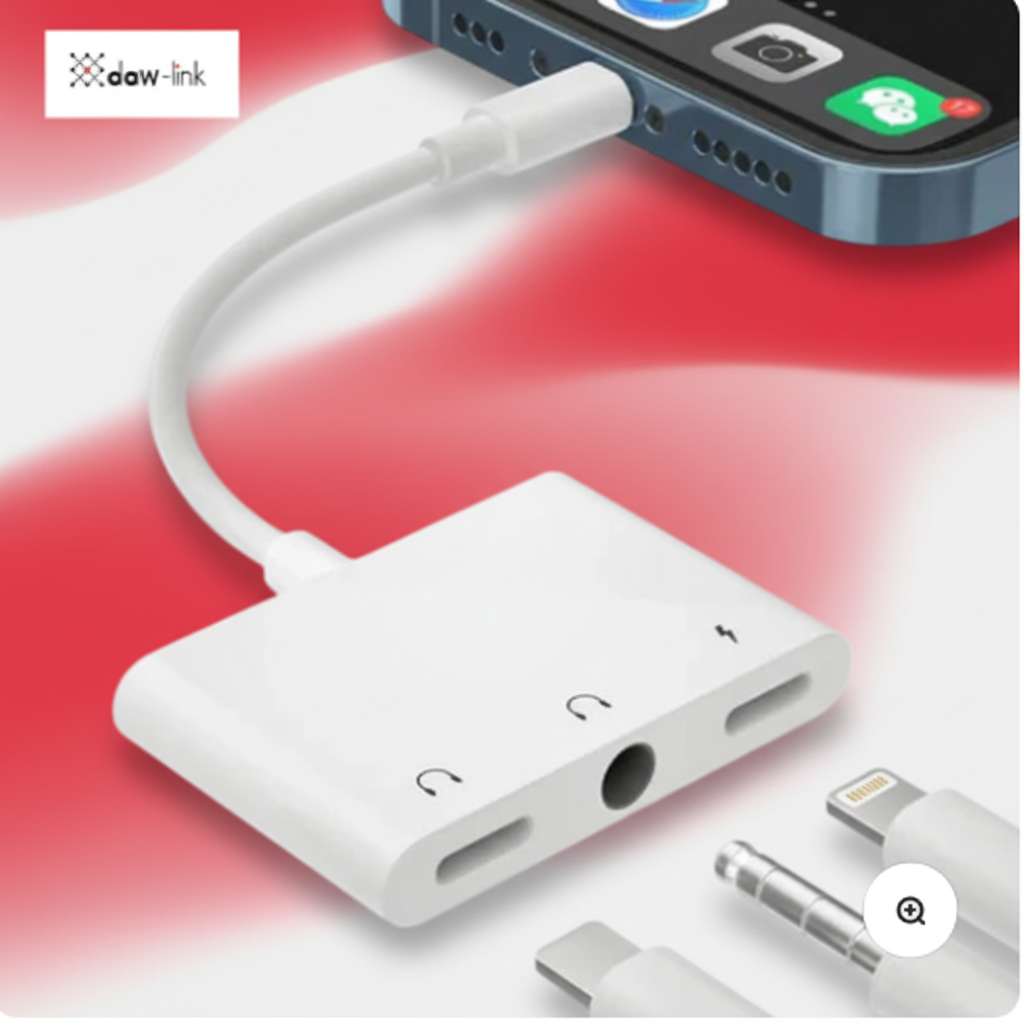 3 in 1 PD 3.mm Jack Charging Connector Cable