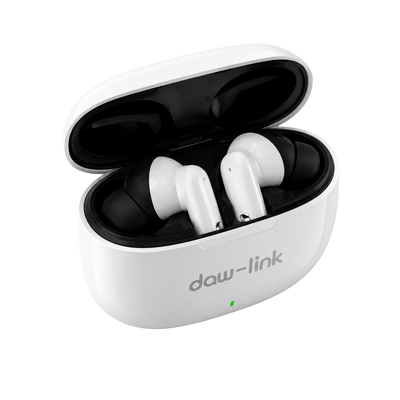 Dawlink White Wireless Headset