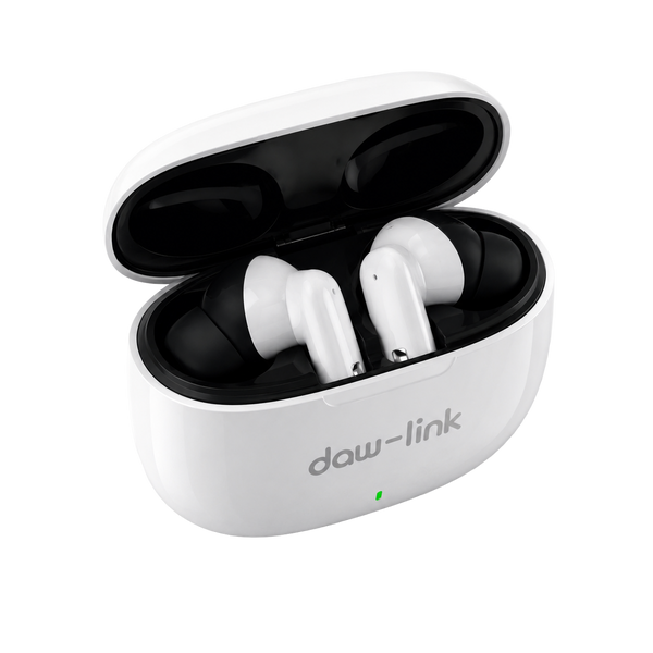 Dawlink White Wireless Headset