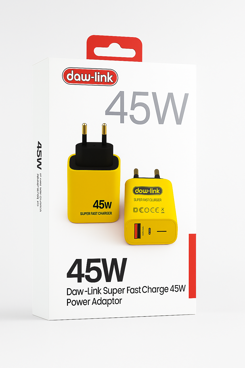 45W Fast Charger | Dual-Port PD & QC 3.0
