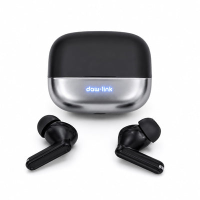 Daw-Link True Wireless Earbuds with Bluetooth 5.3, Deep Bass & 24H Playtime