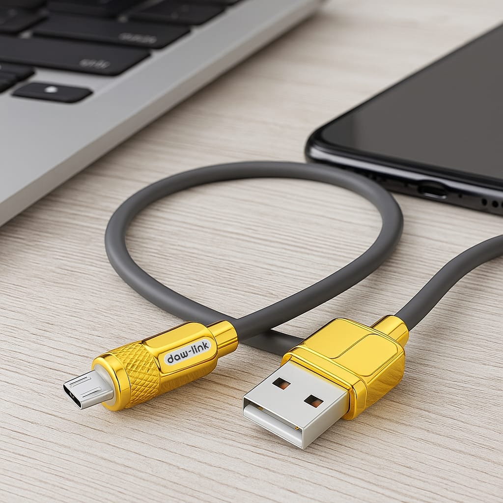 Daw-Link Fast Charging Micro USB Cable – 6A, Durable Design