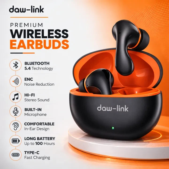ENC Wireless Earbuds Dawlink